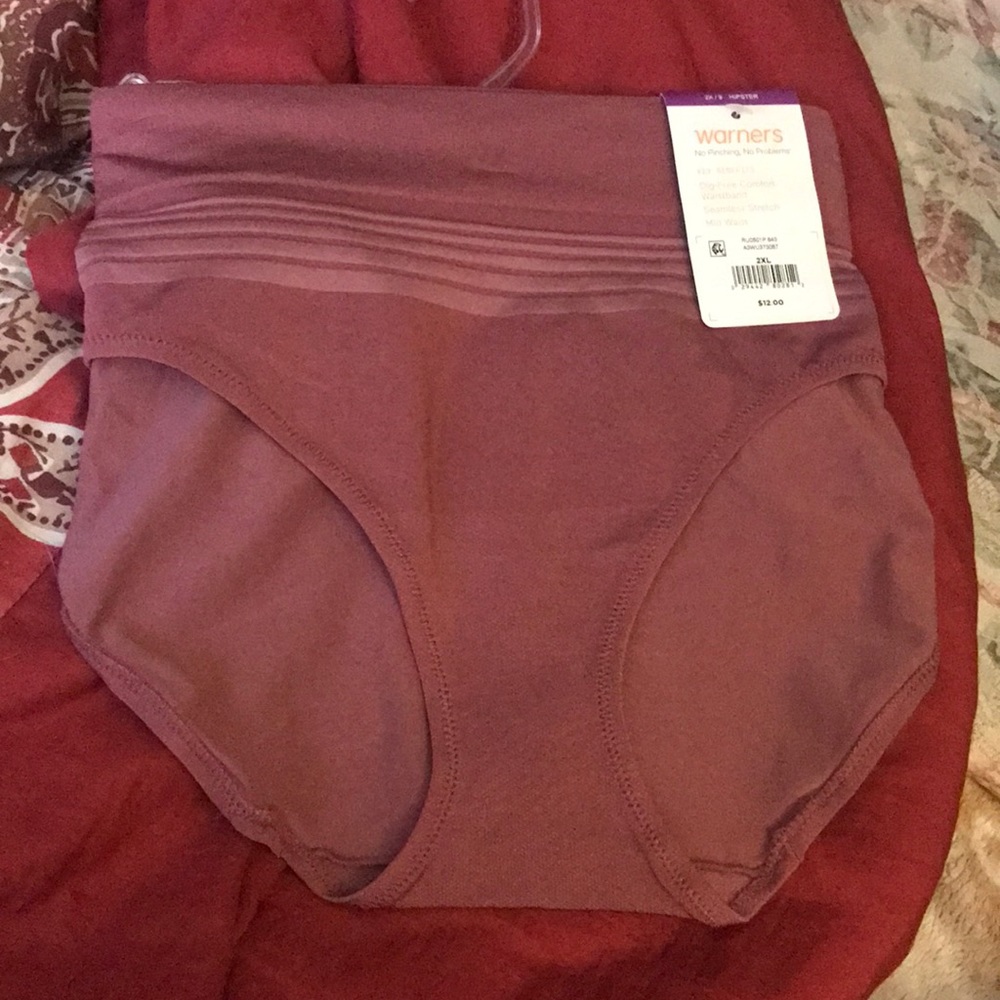 NWT sz 9/2x hipster by warners panties